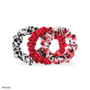 TELETIES - Mickey Mouse Small Silk Scrunchies in Red White - Small - Image - 2