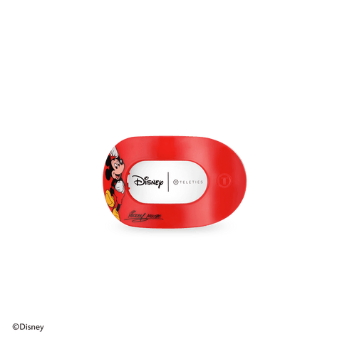 Mickey Mouse Tiny Flat Round Hair Clip