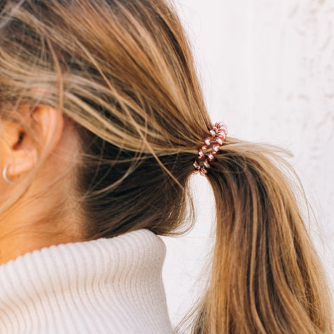Millennial Pink Small Hair Ties