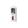 TELETIES Golden Glow mini boar bristle hair brush in its white retail box with a window showing the gold brush
