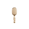 Mini Boar Bristle Hair Brush - Tan - Hairbrush - TELETIES
