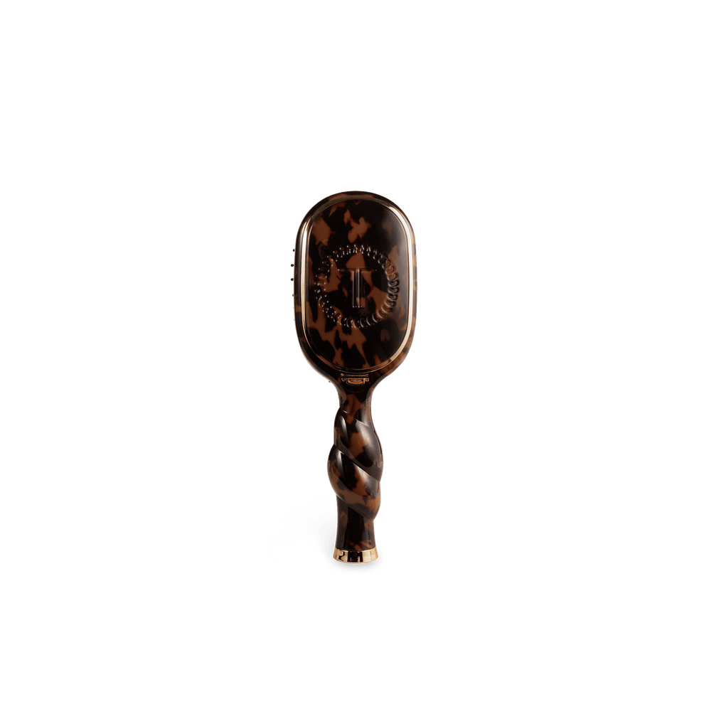 Mini Boar Bristle Hair Brush - Tortoise - Hairbrush - TELETIES
