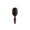 Mini Boar Bristle Hair Brush - Tortoise - Hairbrush - TELETIES
