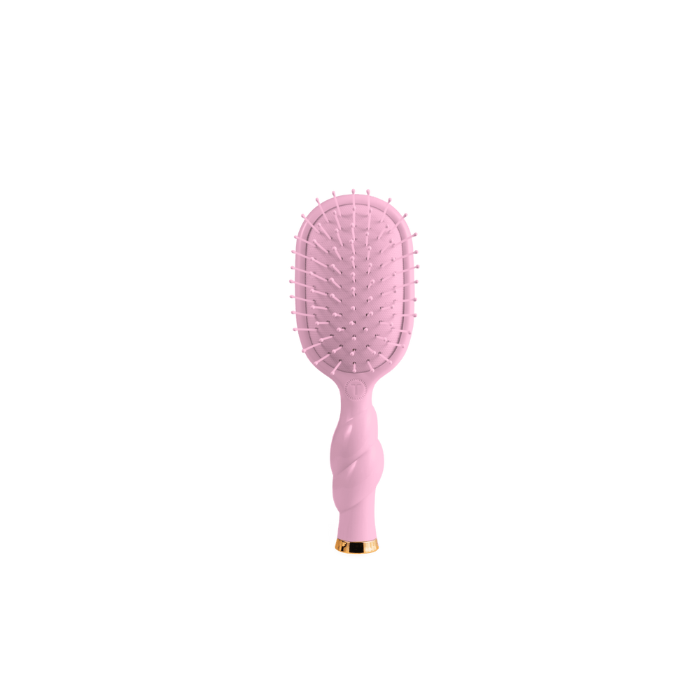 Mini Detangler Hair Brush for Medium Hair - Bubblegum Pink - Hairbrush - TELETIES
