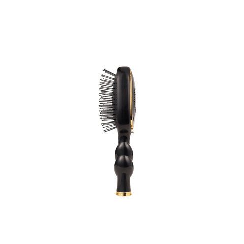 Mini Detangler Hair Brush for Medium Hair - Jet Black