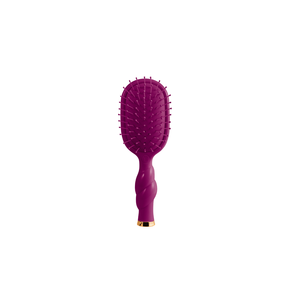 Mini Detangler Hair Brush for Medium Hair - Mulberry - Hairbrush - TELETIES

