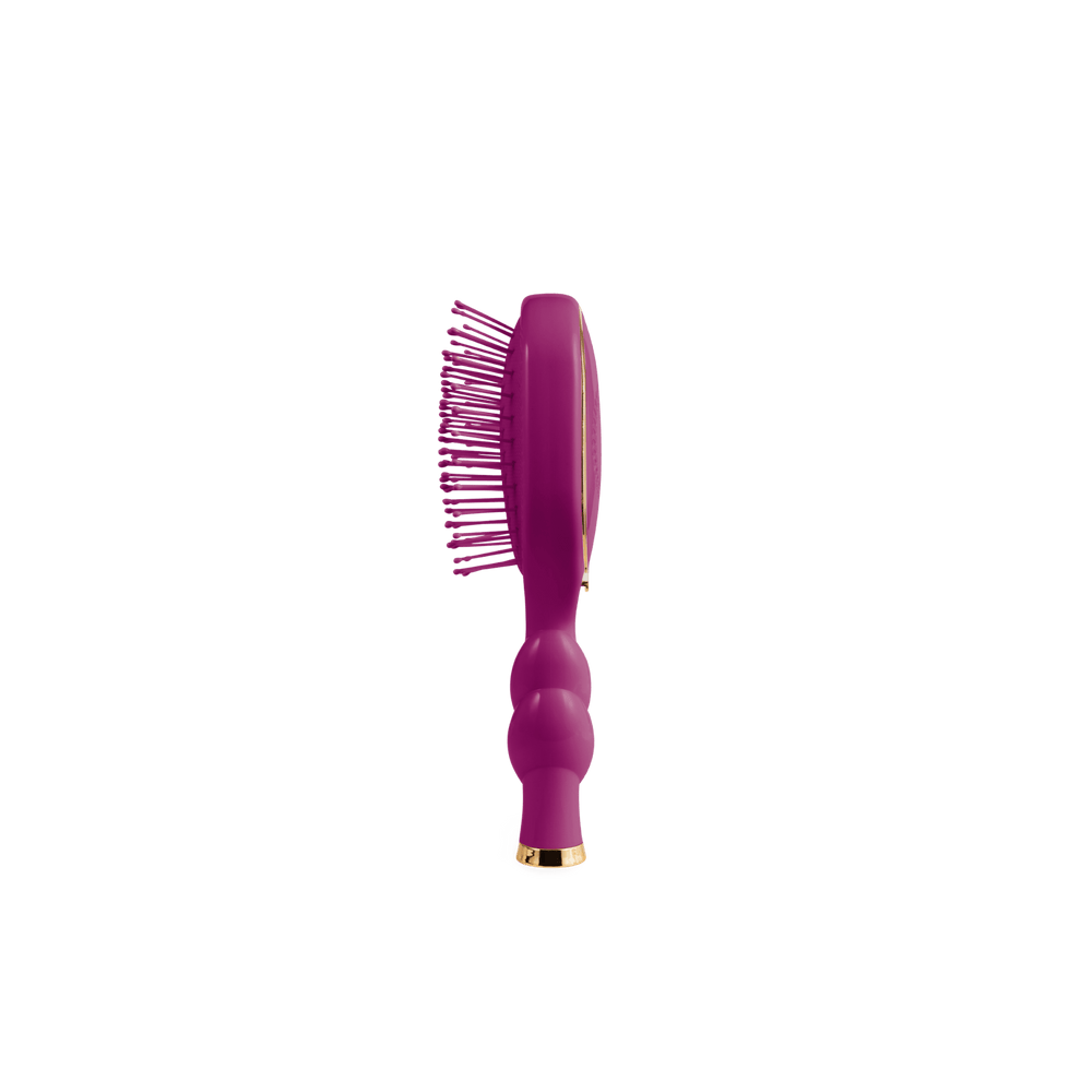 Mini Detangler Hair Brush for Medium Hair - Mulberry - Hairbrush - TELETIES
