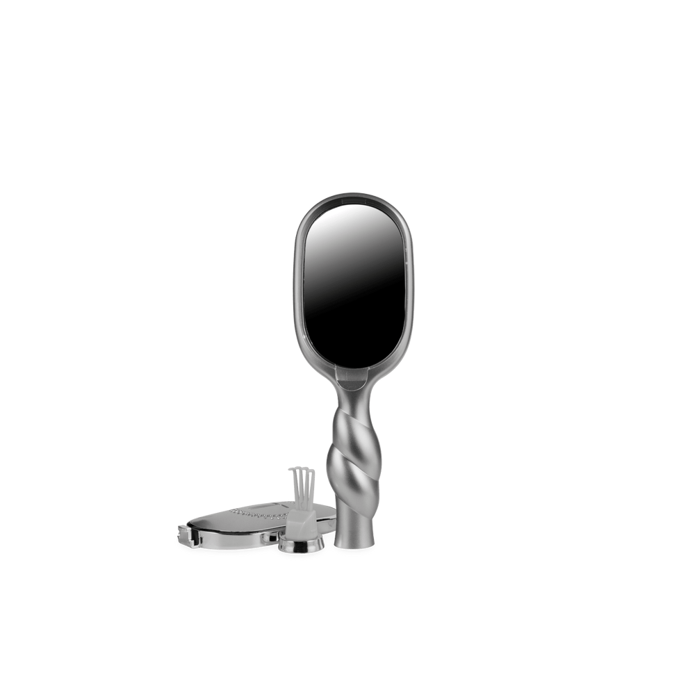 Mini Detangler Hair Brush for Medium Hair - Silver Lining - Hairbrush - TELETIES
