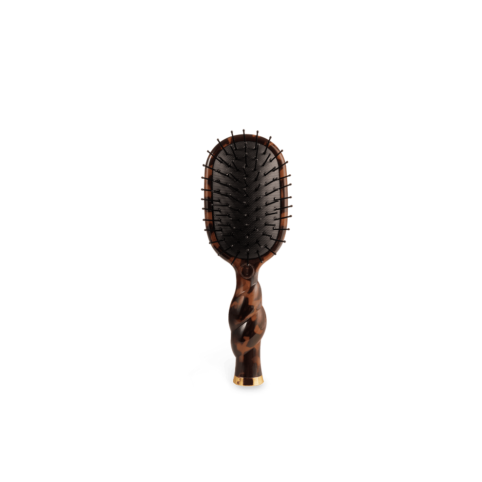 Mini Detangler Hair Brush for Medium Hair - Tortoise - Hairbrush - TELETIES

