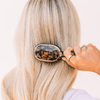 Mini Detangler Hair Brush for Medium Hair - Tortoise - Hairbrush - TELETIES
