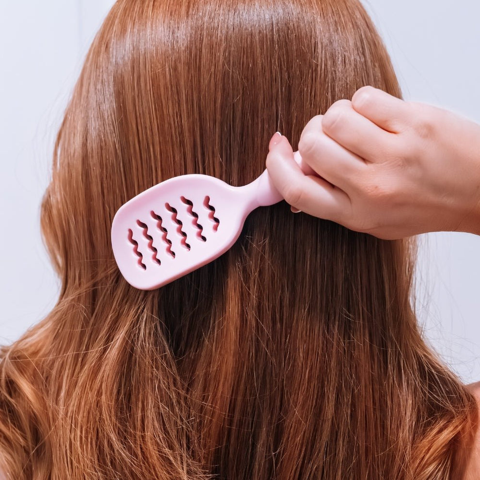 Mini Vented Hair Brush - Bubblegum Pink - Hairbrush - TELETIES
