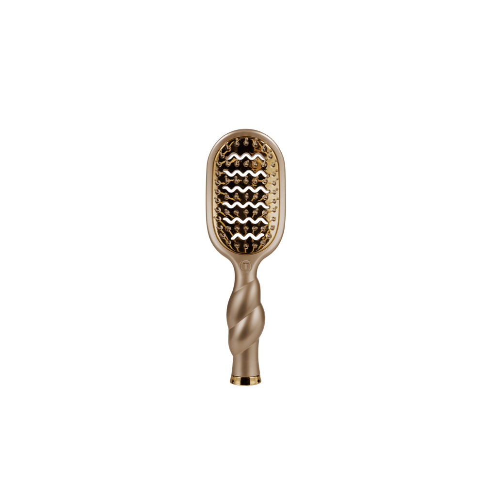 Mini Vented Hair Brush - Golden Glow - Hairbrush - TELETIES
