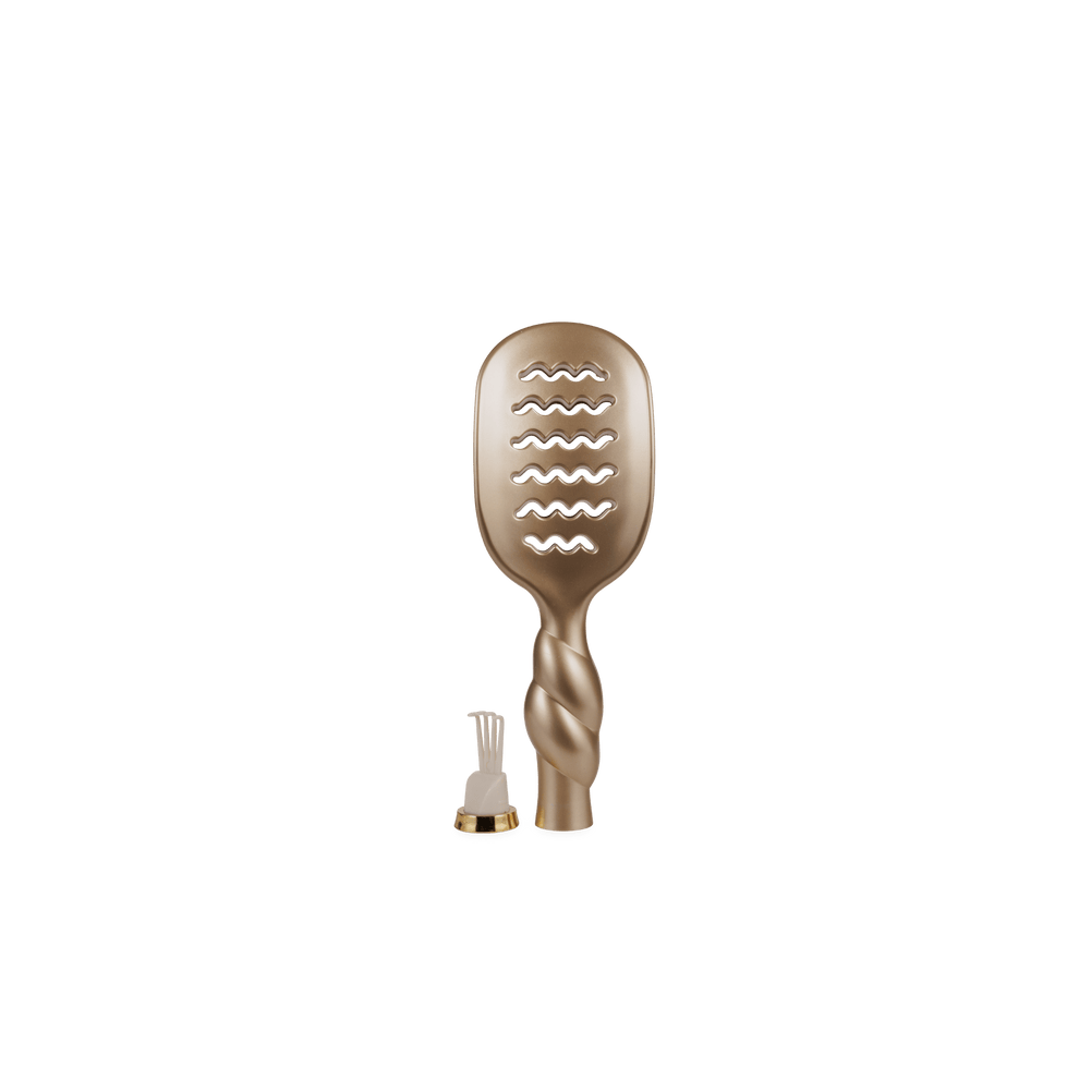 Mini Vented Hair Brush - Golden Glow - Hairbrush - TELETIES
