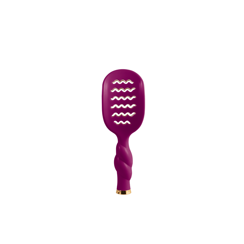 Mini Vented Hair Brush - Mulberry - Hairbrush - TELETIES
