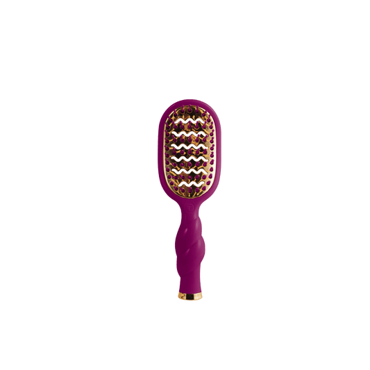 Mini Vented Hair Brush - Mulberry
                in Purple - Mini
              