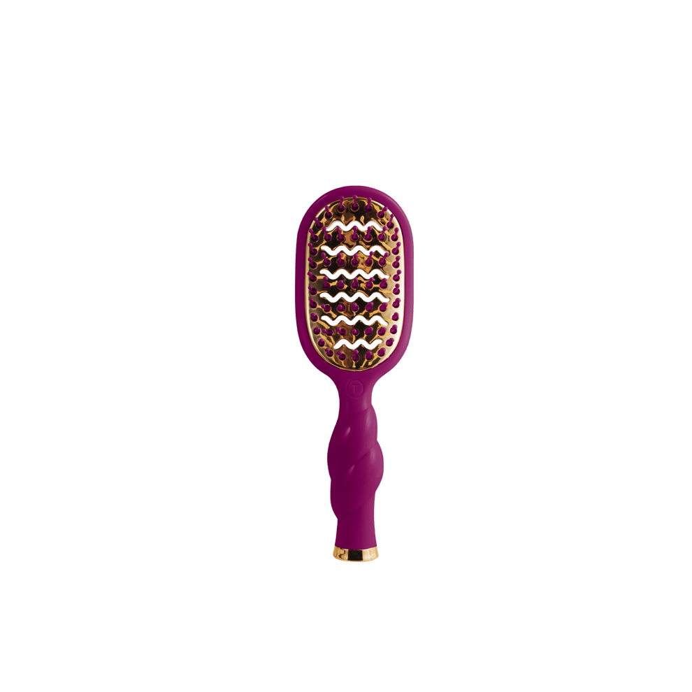 Mini Vented Hair Brush - Mulberry - Hairbrush - TELETIES
