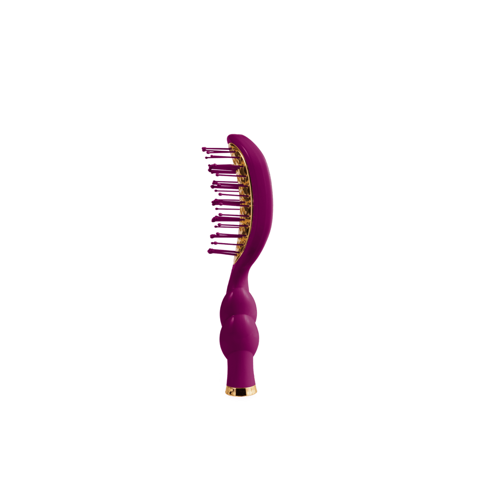 Mini Vented Hair Brush - Mulberry - Hairbrush - TELETIES
