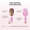 Mini Vented Hair Brush - Pinch Me! - Hairbrush - TELETIES
