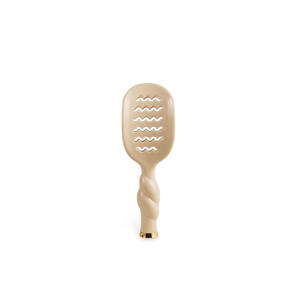 Mini Vented Hair Brush - Tan - Hairbrush - TELETIES

