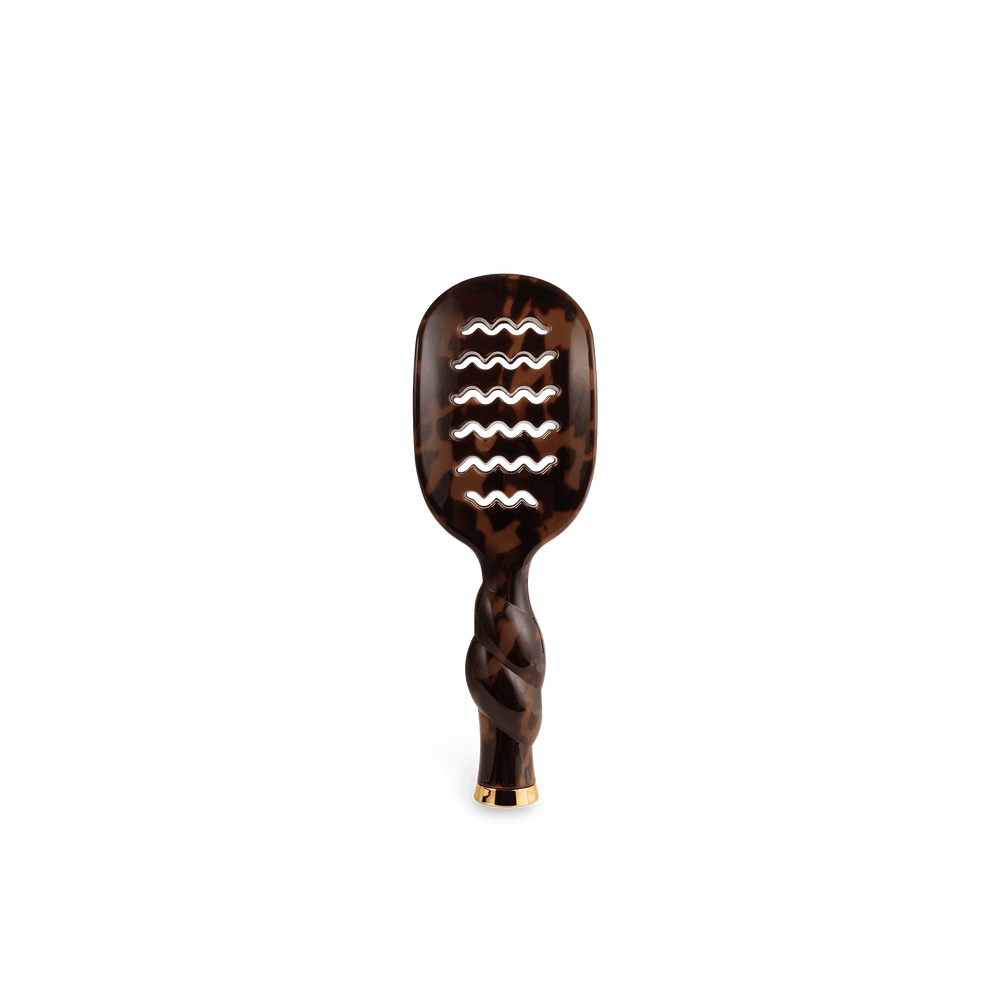 Mini Vented Hair Brush - Tortoise - Hairbrush - TELETIES
