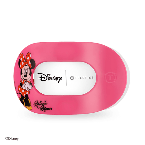 Minnie Mouse Large Flat Round Hair Clip