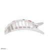 TELETIES - Minnie Mouse Loves Her Bows! Large Flat Round Hair Clip in White - Large - Image - 3