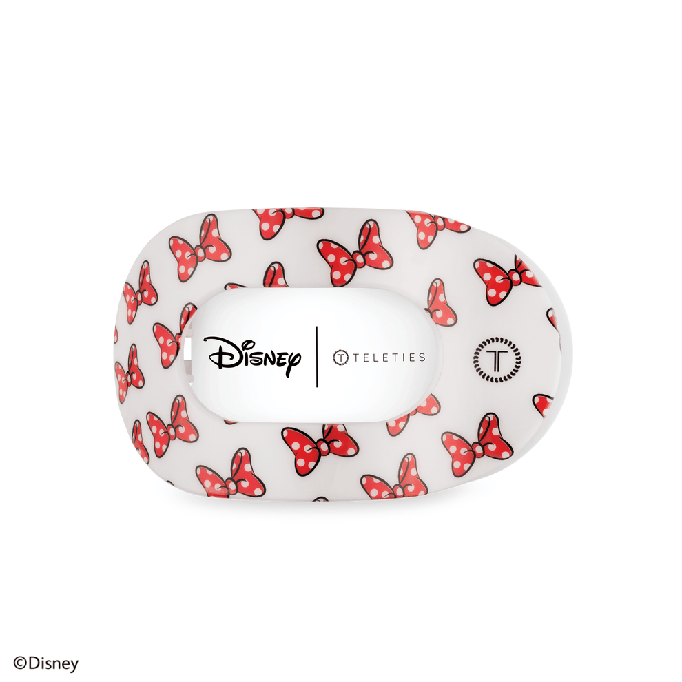 Minnie Mouse Loves Her Bows! Medium Flat Round Hair Clip - Hair Clips - TELETIES
