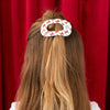 TELETIES - Minnie Mouse Loves Her Bows! Small Flat Round Hair Clip in White - Small - Image - 4