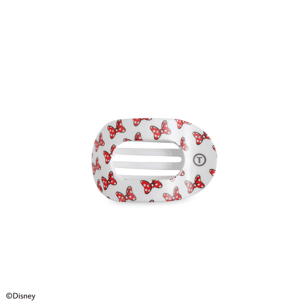 Minnie Mouse Loves Her Bows! Tiny Flat Round Hair Clip - Hair Clips - TELETIES
