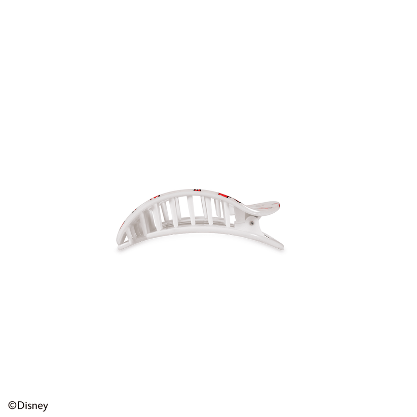 TELETIES - Minnie Mouse Loves Her Bows! Tiny Flat Round Hair Clip in White - Tiny - Image 3