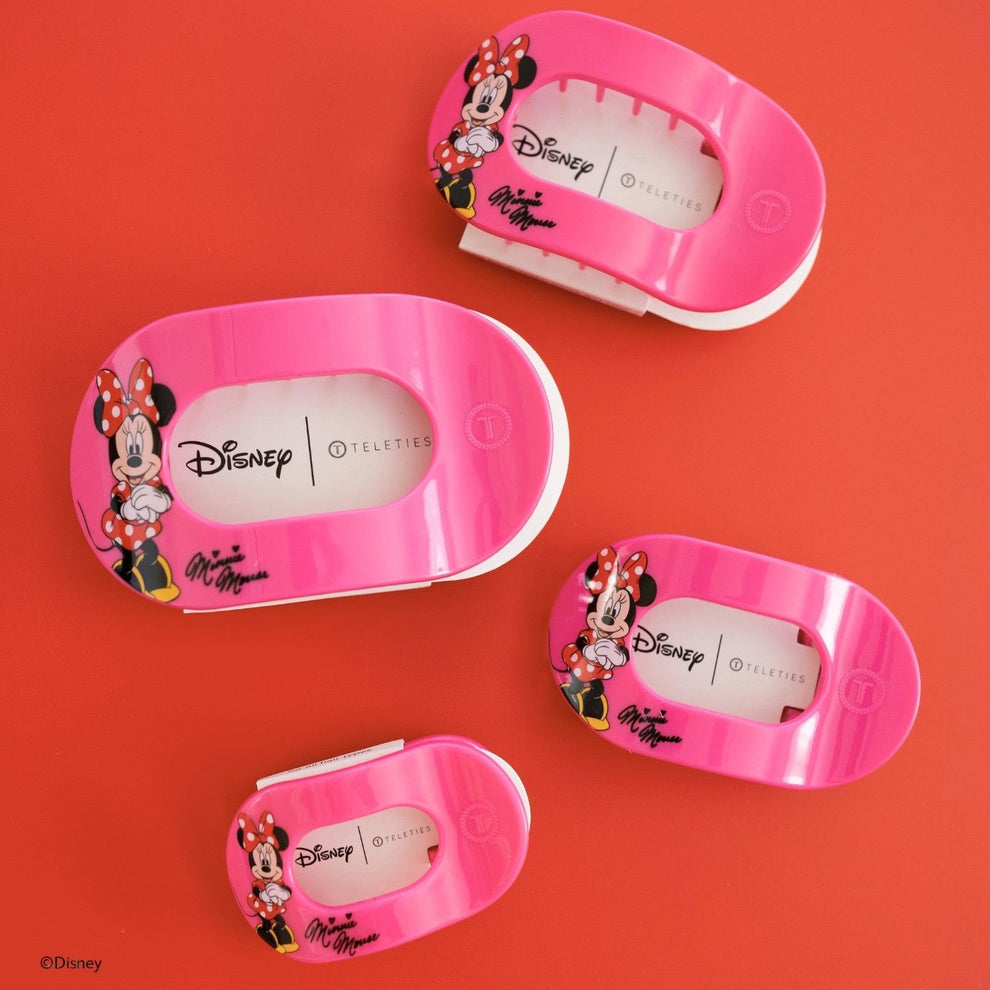 Minnie Mouse Small Flat Round Hair Clip - Hair Clips - TELETIES
