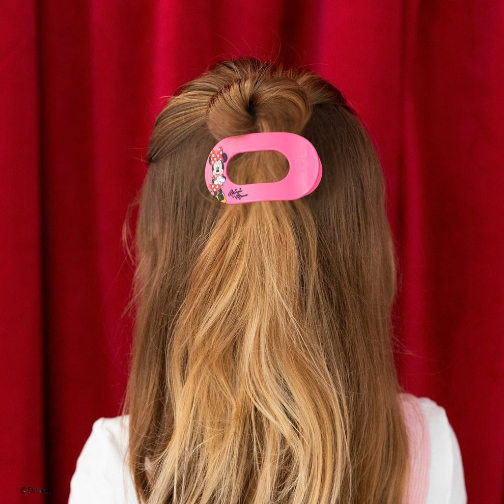 Minnie Mouse Small Flat Round Hair Clip - Hair Clips - TELETIES
