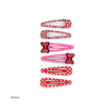 Minnie Mouse Snap Clip (6ct)
                in Pink Red - One Size
            