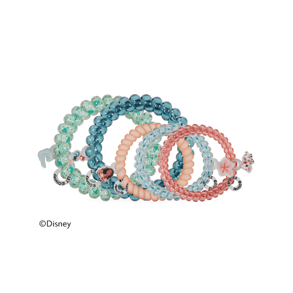 Moana and Friends Mixed Hair Ties - Hair Ties - TELETIES
