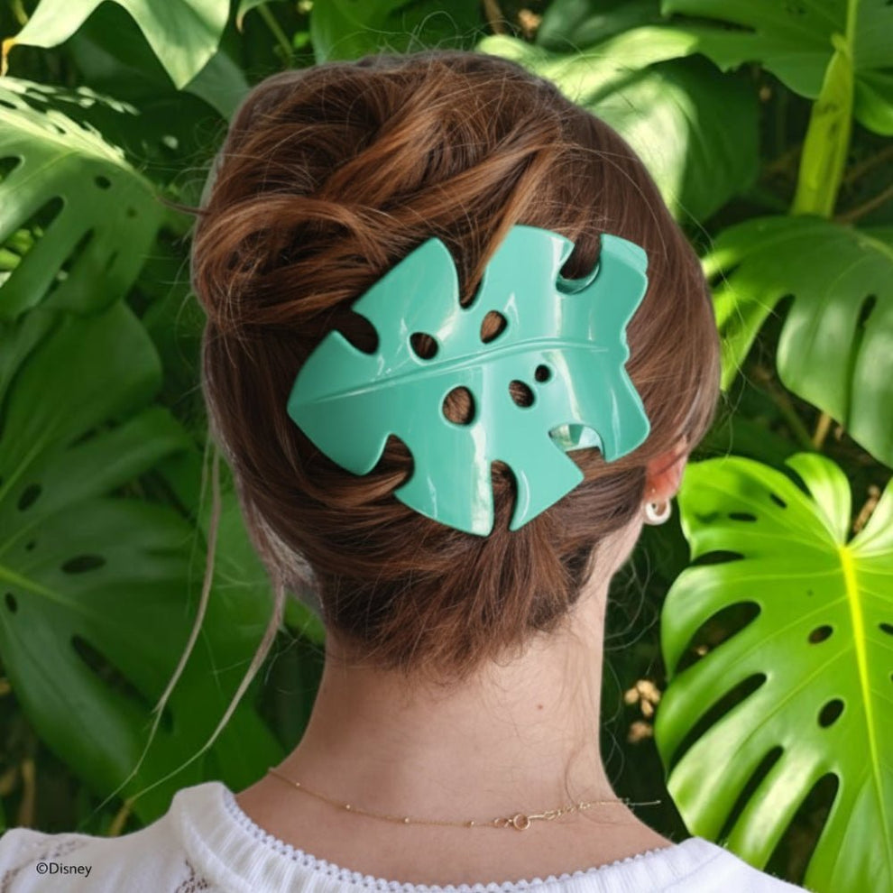 Moana Leaf Large Flat Hair Clip - Hair Clips - TELETIES

