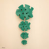 Moana Leaf Tiny Flat Hair Clip - Hair Clips - TELETIES
