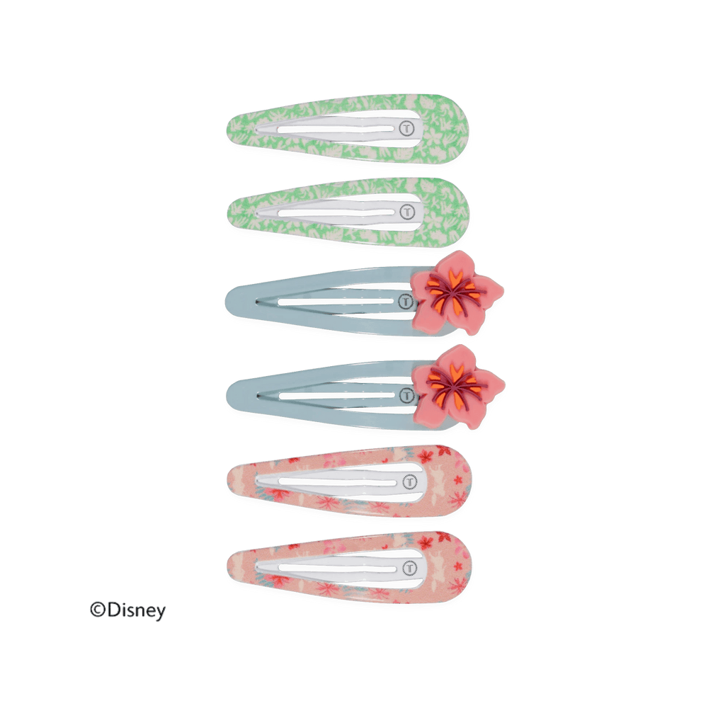 Moana Snap Clip (6Ct) - Hair Clips - TELETIES
