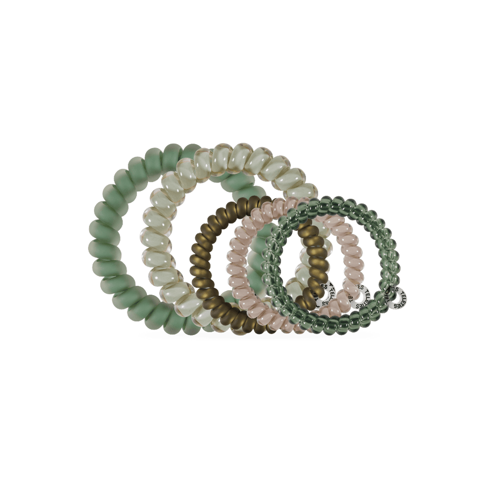 Mossy Moments Mix Pack Hair Ties - Hair Ties - TELETIES
