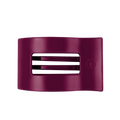 Mulberry Large Flat Rectangle Hair Clip
                in Purple - Large
            