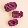 Mulberry Large Flat Round Hair Clip - Hair Clips - TELETIES
