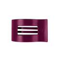 Mulberry Medium Flat Rectangle Hair Clip
                in Purple - Medium
            