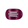 Mulberry Medium Flat Round Hair Clip
                in Purple - Medium
            