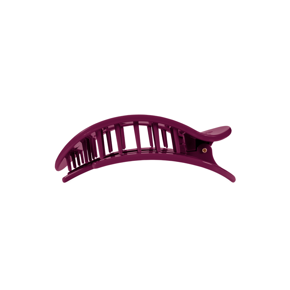 Mulberry Medium Flat Round Hair Clip - Hair Clips - TELETIES
