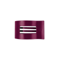 Mulberry Small Flat Rectangle Hair Clip
                in Purple - Small
            