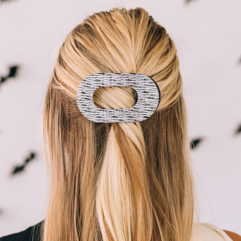 Mummy Knows Best Flat Round Medium Hair Clip - Hair Clips - TELETIES
