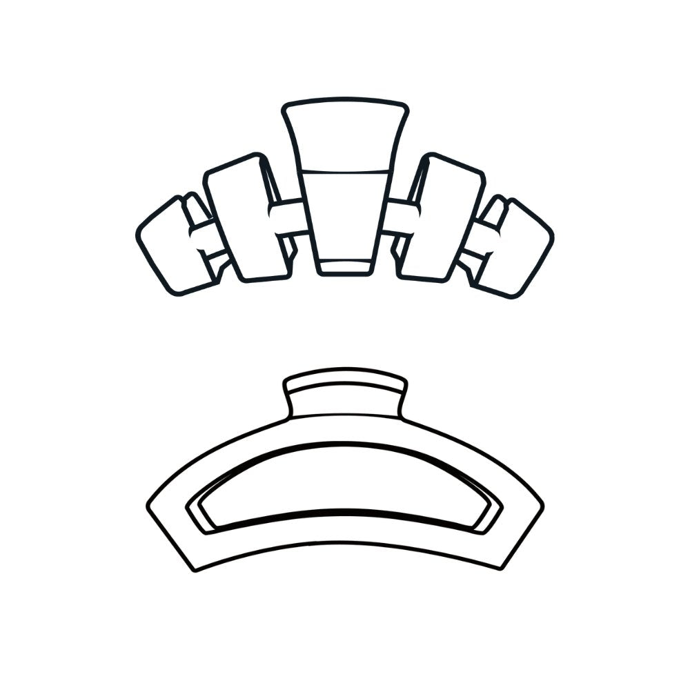 TELETIES - Mystery Large Claw Clip 