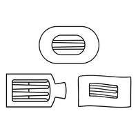 Mystery Large Flat Hair Clip 