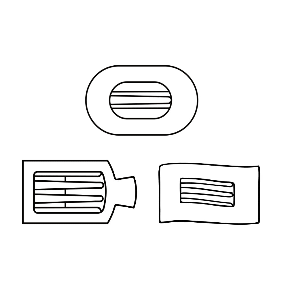 TELETIES - Mystery Medium Flat Clip 