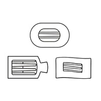 Mystery Medium Flat Clip 