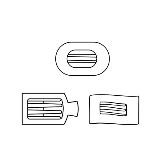 Mystery Small Flat Clip  - Small